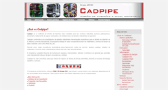 Desktop Screenshot of cadpipe.asuni.es