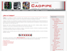 Tablet Screenshot of cadpipe.asuni.es