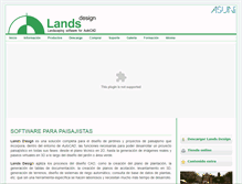 Tablet Screenshot of lands.asuni.es